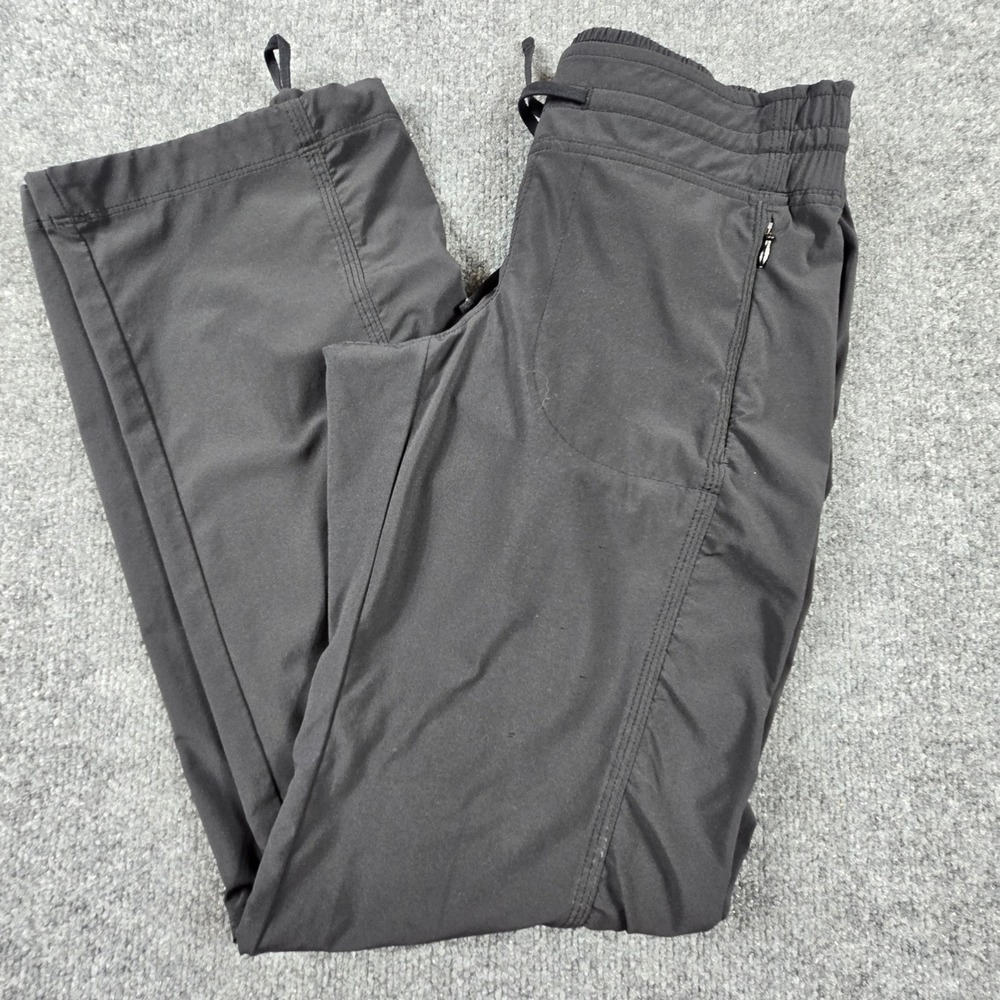 Athleta Trekkie Ruched Hiking Pants Womens Gray Lightweight Outdoor Trousers